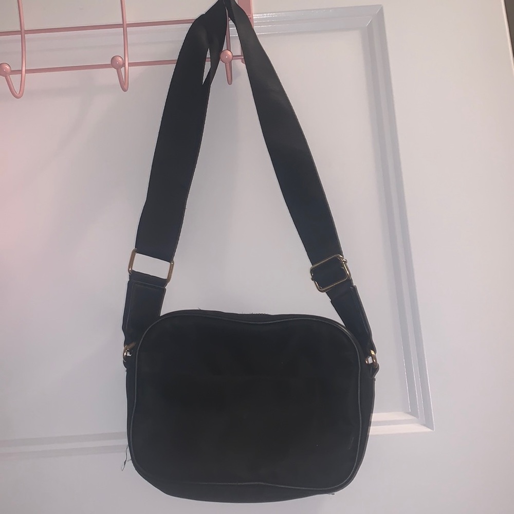 Black crossbody bag